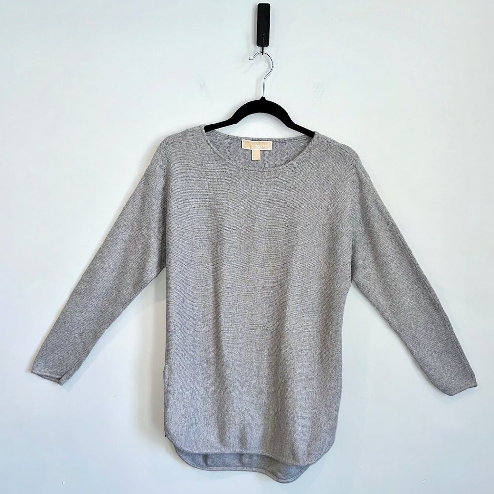 Michael Kors Knitted Gray Sweater M